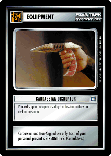 Cardassian Disruptor