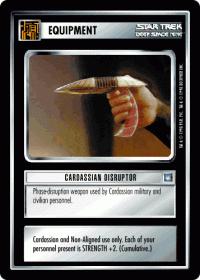 star trek 1e deep space 9 cardassian disruptor