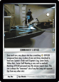 star trek 1e deep space 9 commander s office