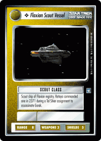 star trek 1e deep space 9 flaxian scout vessel