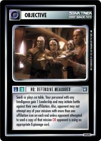 star trek 1e deep space 9 hq defensive measures