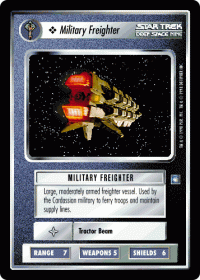 star trek 1e deep space 9 military freighter