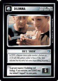 star trek 1e deep space 9 odo s cousin