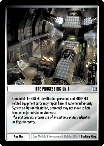 Ore Processing Unit