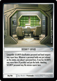 star trek 1e deep space 9 security office