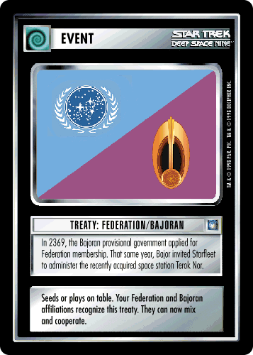 Treaty: Federation/Bajoran