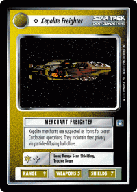 star trek 1e deep space 9 xepolite freighter