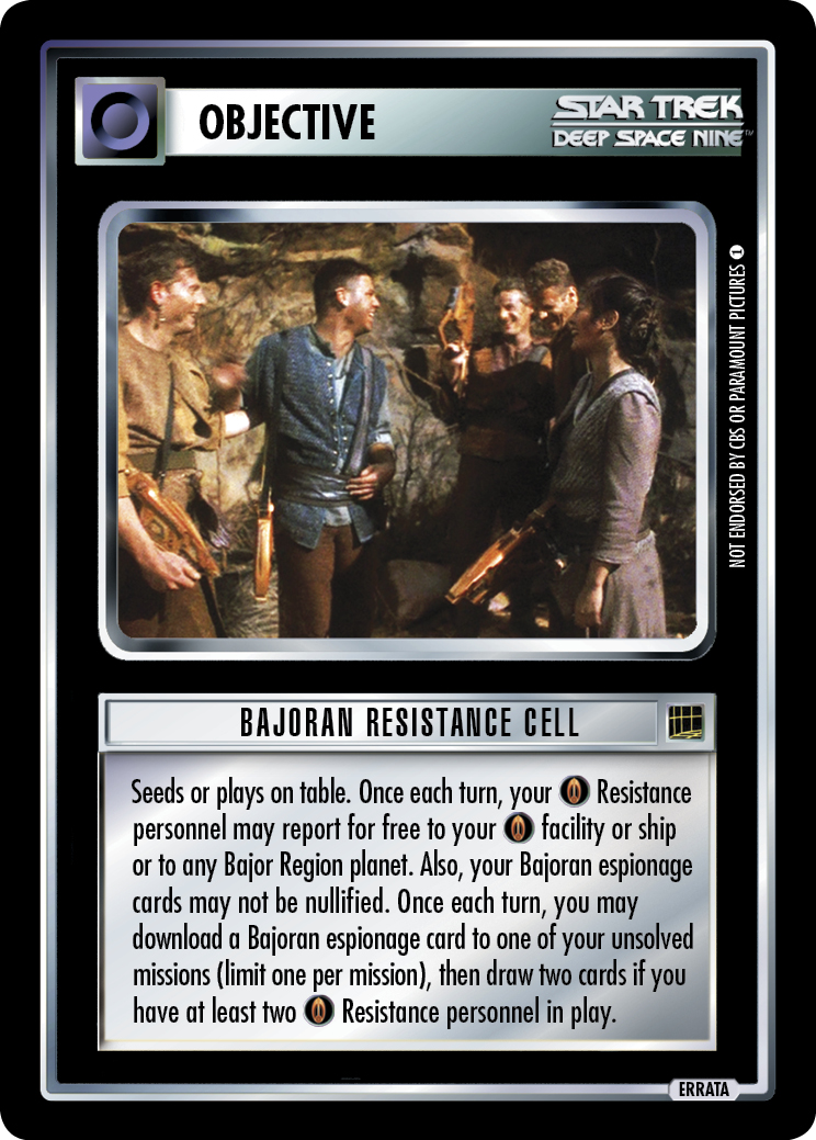 Bajoran Resistance Cell