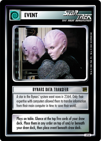 Bynars Data Transfer