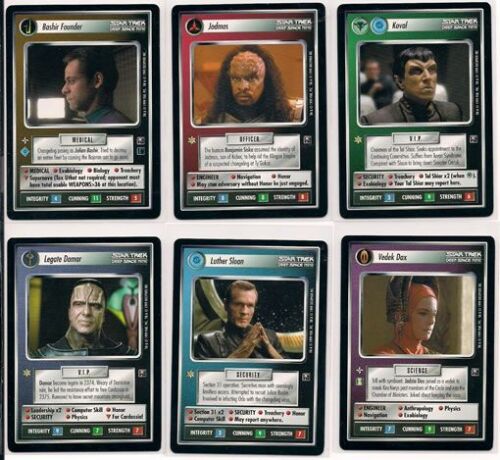 STCCG 2nd Anthology 6-Card Set