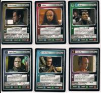 star trek 1e second anthology stccg 2nd anthology 6 card set