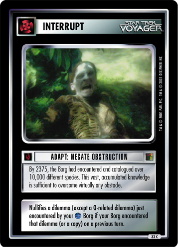 Adapt: Negate Obstruction