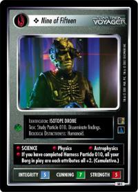 star trek 1e the borg nine of fifteen