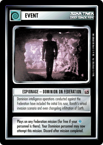 Espionage - Dominion on Federation