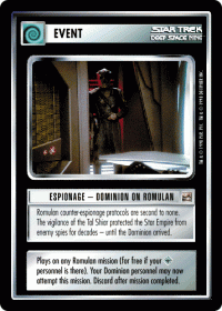 star trek 1e the dominion espionage dominion on romulan