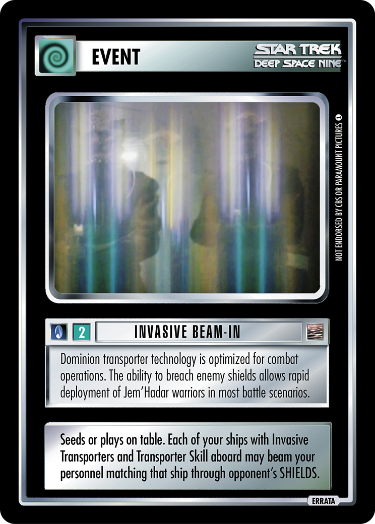 Invasive Beam-In