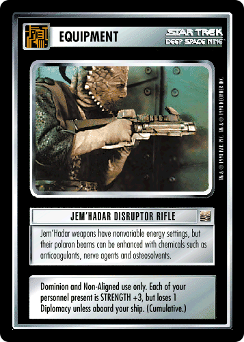 Jem'Hadar Disruptor Rifle