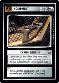 star trek 1e the dominion jem hadar disruptor