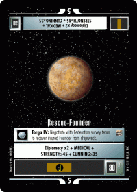 star trek 1e the dominion rescue founder