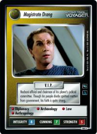 star trek 1e voyager magistrate drang