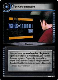 star trek 2e 2e premiere bynars password