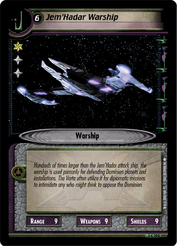 Jem'Hadar Warship