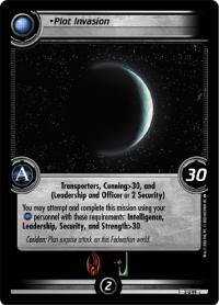 star trek 2e call to arms plot invasion