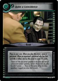 star trek 2e call to arms quite a coincidence