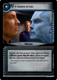 star trek 2e captains log a pattern of lies