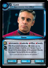 star trek 2e captains log cavit apprehensive first officer