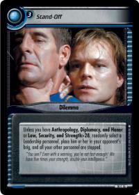 star trek 2e captains log stand off