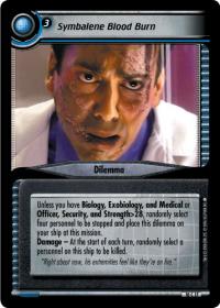 star trek 2e captains log symbalene blood burn