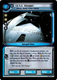 star trek 2e captains log u s s voyager home away from home