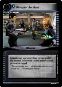 star trek 2e energize disruptor accident