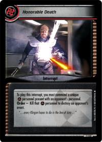 star trek 2e energize honorable death