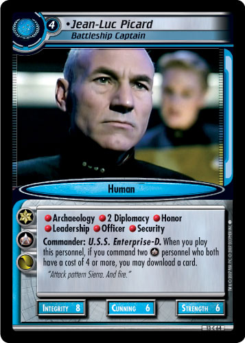Jean-Luc Picard, Battleship Captain