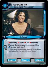 star trek 2e in a mirror darkly lwaxana troi extravagant ambassador