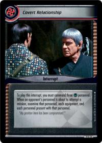 star trek 2e these are the voyages covert relationship