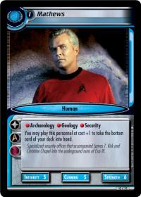 star trek 2e these are the voyages mathews