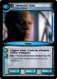 star trek 2e to boldly go benjamin sisko first officer