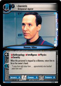 star trek 2e to boldly go daniels temporal agent