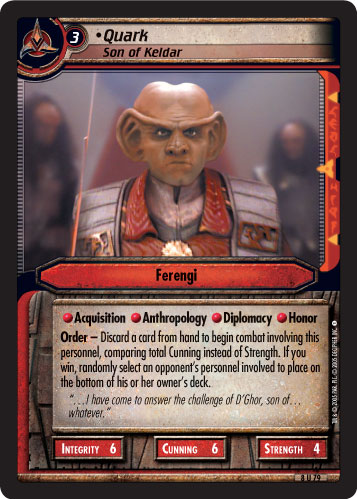 Quark, Son of Keldar
