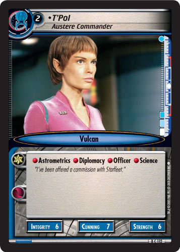 T'Pol, Austere Commander