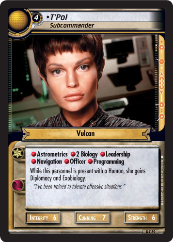 T'Pol, Subcommander