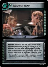 star trek 2e to boldly go transporter buffer