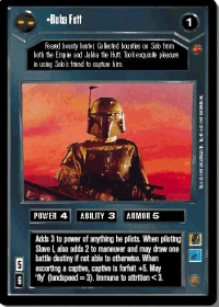 star wars ccg reflections i boba fett foil