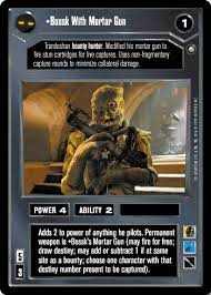 Bossk With Mortar Gun (FOIL)