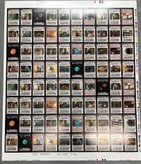 star wars ccg star wars sealed product jabba s palace uncut sheet light side rares