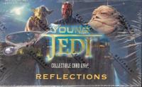 star wars ccg star wars sealed product young jedi ccg reflections booster box