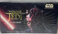 star wars ccg star wars sealed product young jedi menace of darth maul starter deck box